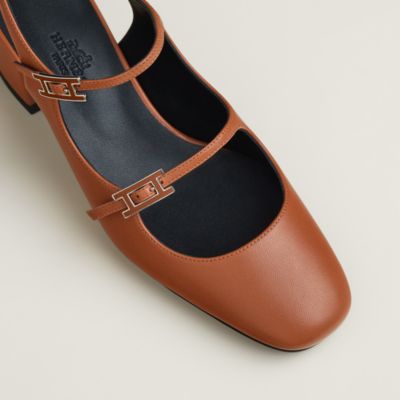 パンプス - マロン - レディースシューズ | Hermès - エルメス-公式サイト